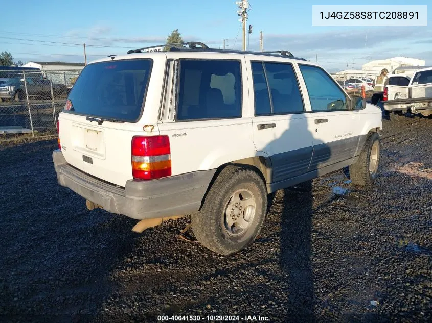 1J4GZ58S8TC208891 1996 Jeep Grand Cherokee Laredo