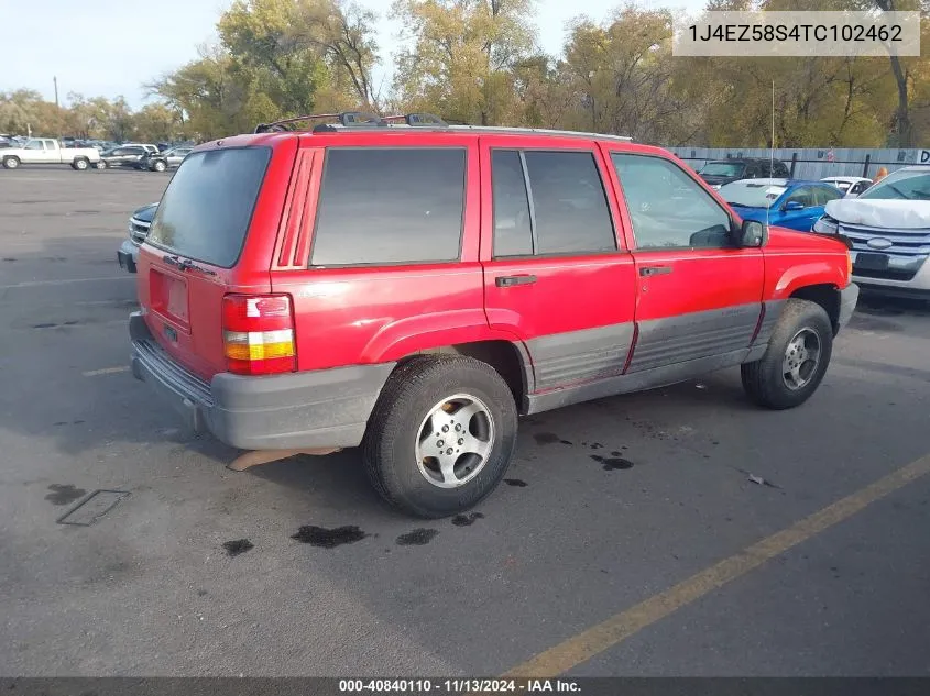 1J4EZ58S4TC102462 1996 Jeep Grand Cherokee Laredo