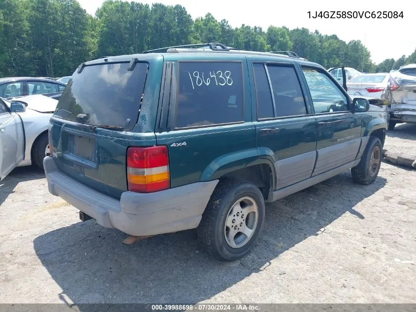 1997 Jeep Grand Cherokee Laredo/Tsi VIN: 1J4GZ58S0VC625084 Lot: 39988698