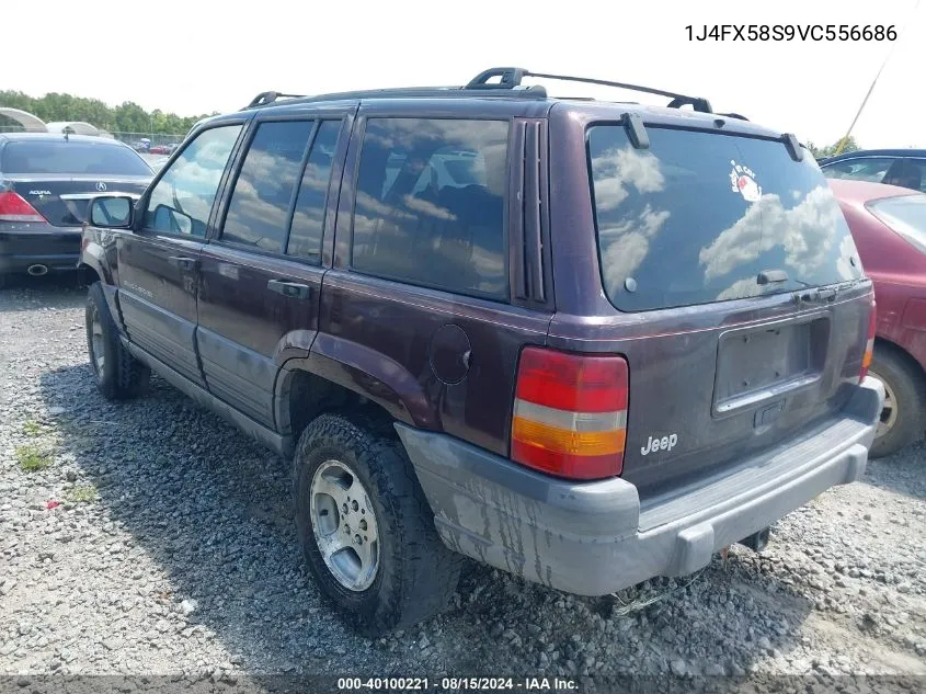 1997 Jeep Grand Cherokee Laredo/Tsi VIN: 1J4FX58S9VC556686 Lot: 40100221