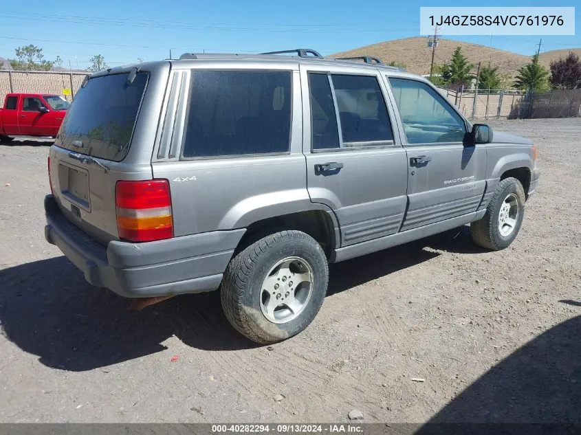 1997 Jeep Grand Cherokee Laredo/Tsi VIN: 1J4GZ58S4VC761976 Lot: 40282294