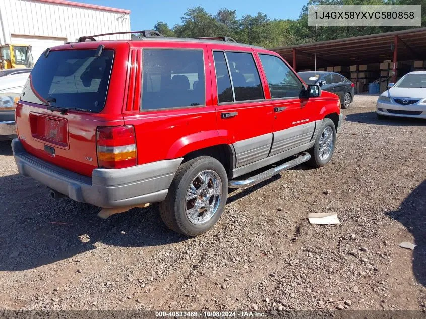 1J4GX58YXVC580858 1997 Jeep Grand Cherokee Laredo/Tsi