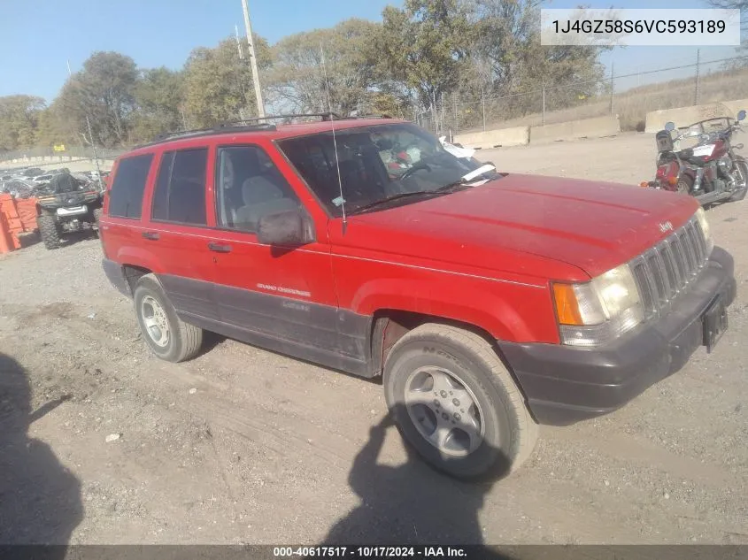 1997 Jeep Grand Cherokee Laredo/Tsi VIN: 1J4GZ58S6VC593189 Lot: 40617517