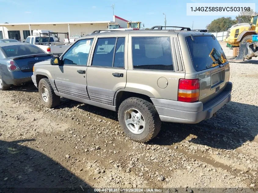 1997 Jeep Grand Cherokee Laredo/Tsi VIN: 1J4GZ58S8VC503198 Lot: 40708387