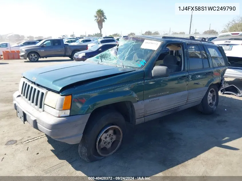 1J4FX58S1WC249790 1998 Jeep Grand Cherokee Laredo