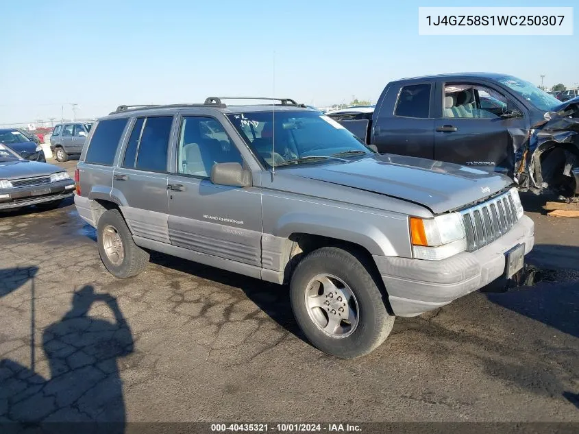 1998 Jeep Grand Cherokee Laredo VIN: 1J4GZ58S1WC250307 Lot: 40435321