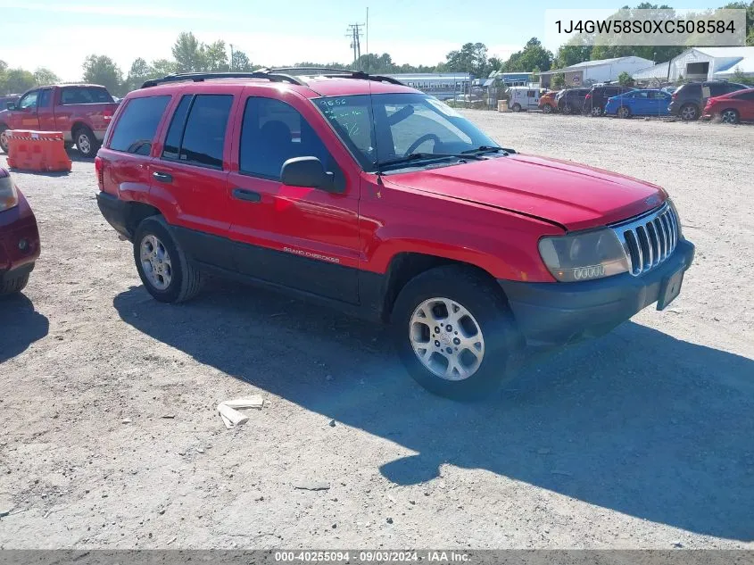 1999 Jeep Grand Cherokee Laredo VIN: 1J4GW58S0XC508584 Lot: 40255094