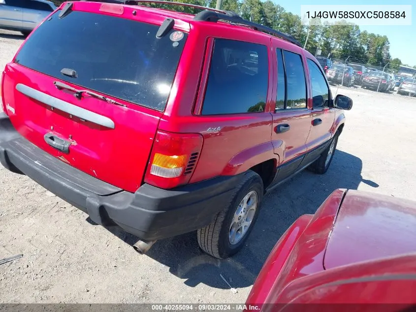 1999 Jeep Grand Cherokee Laredo VIN: 1J4GW58S0XC508584 Lot: 40255094