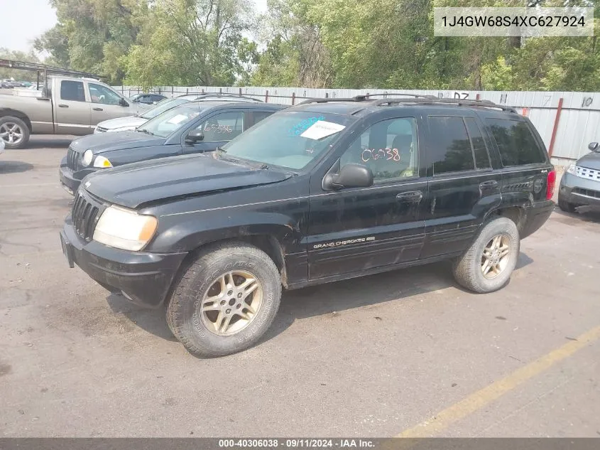 1999 Jeep Grand Cherokee Limited VIN: 1J4GW68S4XC627924 Lot: 40306038