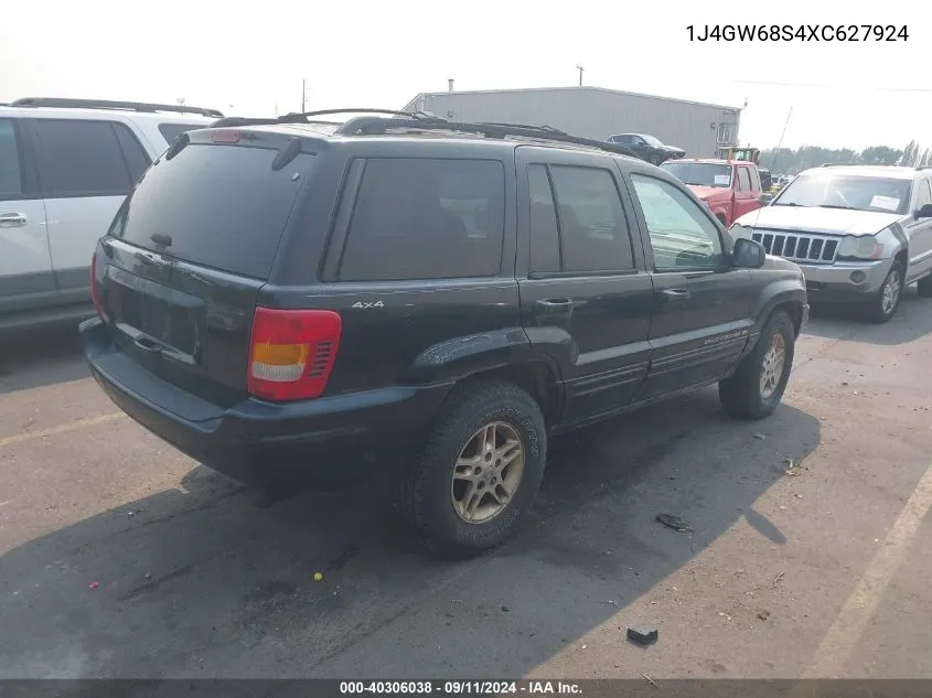 1J4GW68S4XC627924 1999 Jeep Grand Cherokee Limited