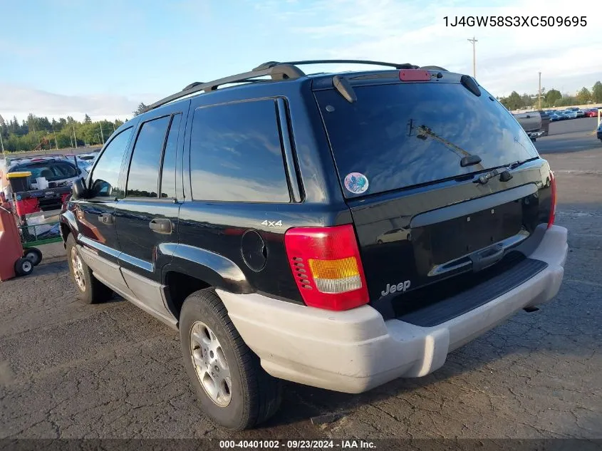 1999 Jeep Grand Cherokee Laredo VIN: 1J4GW58S3XC509695 Lot: 40401002