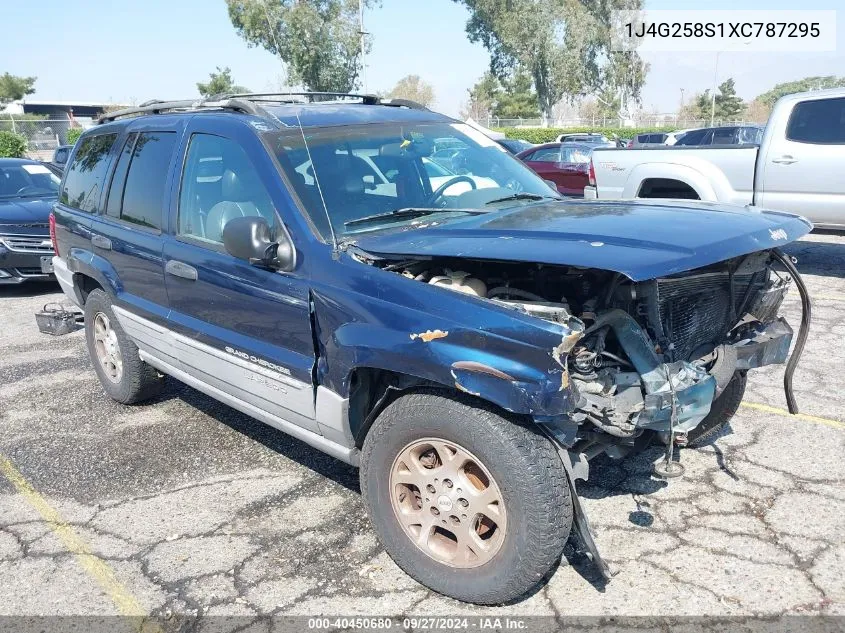 1999 Jeep Grand Cherokee Laredo VIN: 1J4G258S1XC787295 Lot: 40450680