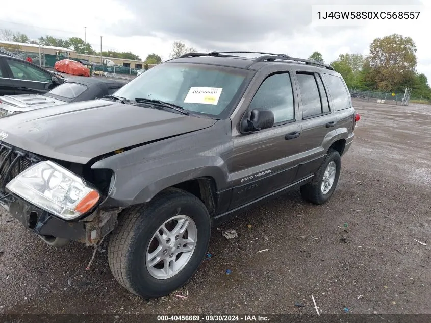 1999 Jeep Grand Cherokee Laredo VIN: 1J4GW58S0XC568557 Lot: 40456669