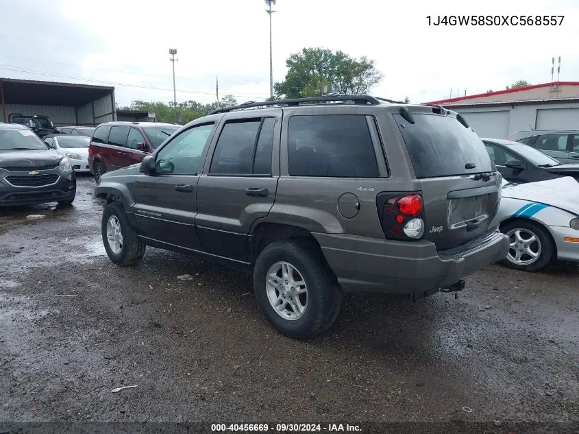 1999 Jeep Grand Cherokee Laredo VIN: 1J4GW58S0XC568557 Lot: 40456669