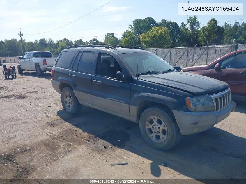 2000 Jeep Grand Cherokee Laredo VIN: 1J4G248SXYC165404 Lot: 40186249