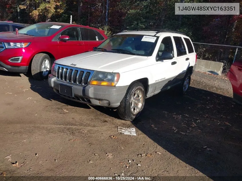 2000 Jeep Grand Cherokee Laredo VIN: 1J4GW48SXYC163351 Lot: 40666836