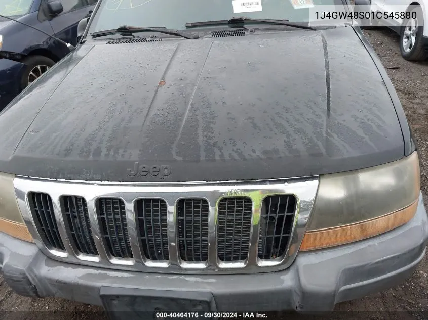 2001 Jeep Grand Cherokee Laredo VIN: 1J4GW48S01C545880 Lot: 40464176