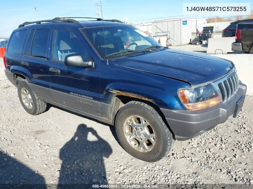 2001 Jeep Grand Cherokee Laredo VIN: 1J4GW48S71C573255 Lot: 40663903