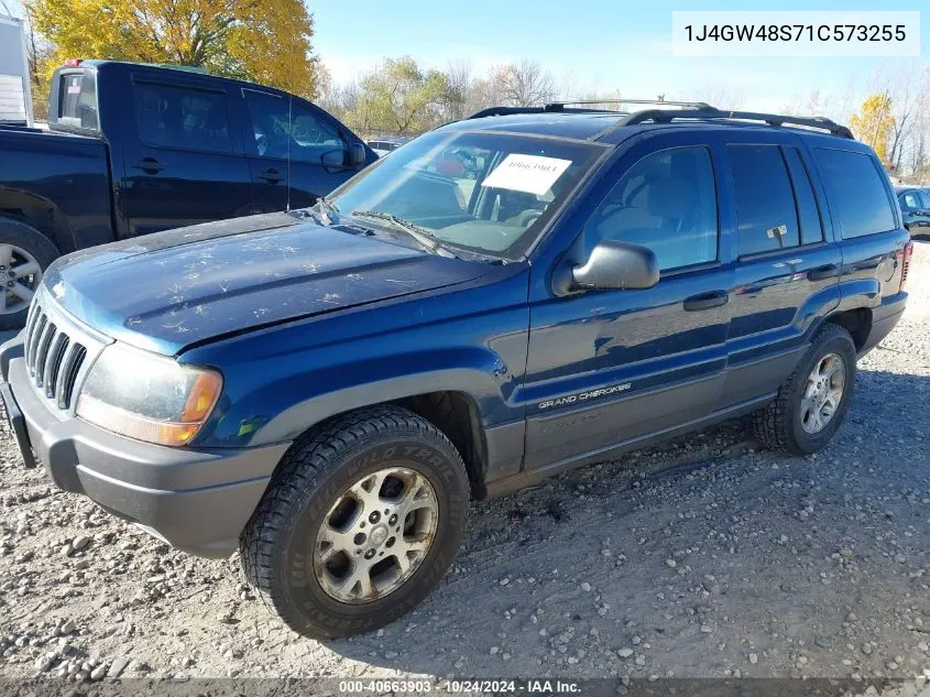 2001 Jeep Grand Cherokee Laredo VIN: 1J4GW48S71C573255 Lot: 40663903