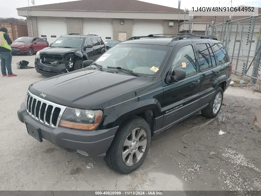 1J4GW48N91C644952 2001 Jeep Grand Cherokee Laredo