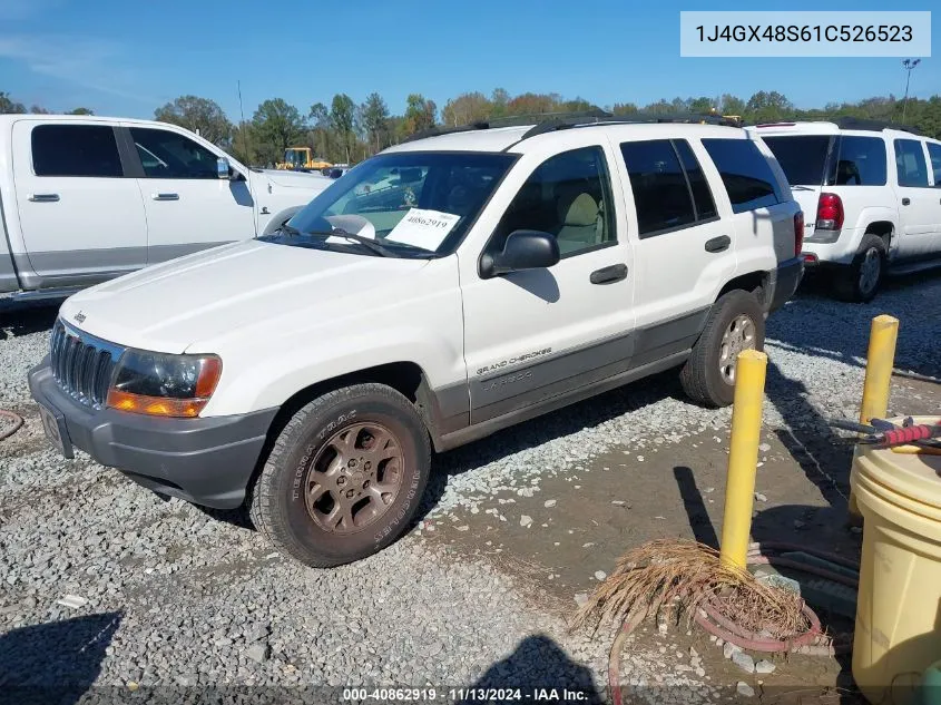 2001 Jeep Grand Cherokee Laredo VIN: 1J4GX48S61C526523 Lot: 40862919