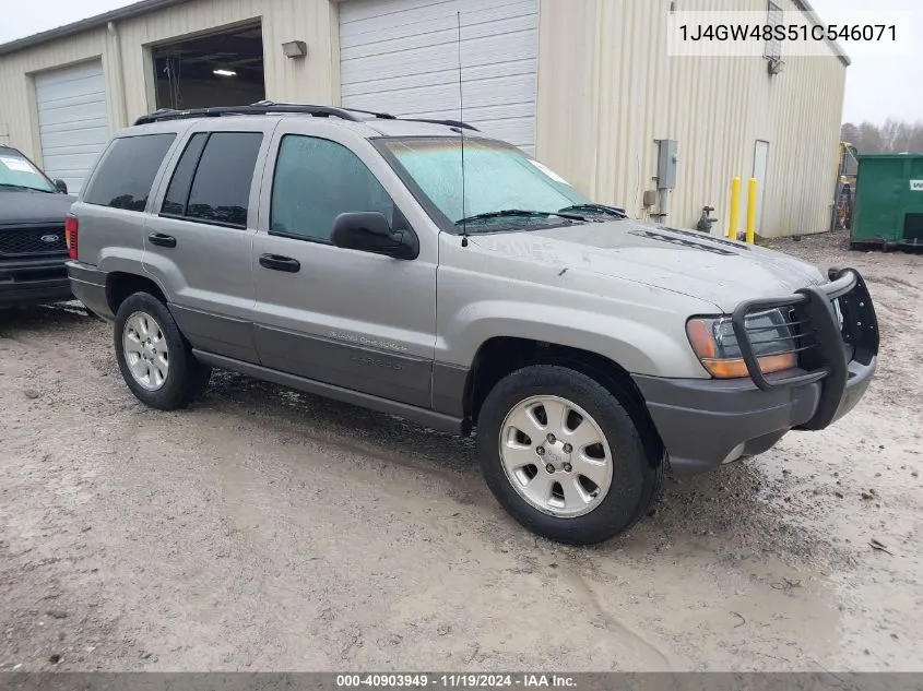 2001 Jeep Grand Cherokee Laredo VIN: 1J4GW48S51C546071 Lot: 40903949