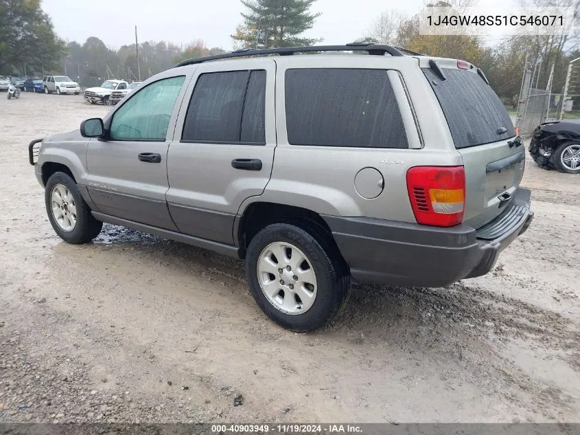 2001 Jeep Grand Cherokee Laredo VIN: 1J4GW48S51C546071 Lot: 40903949