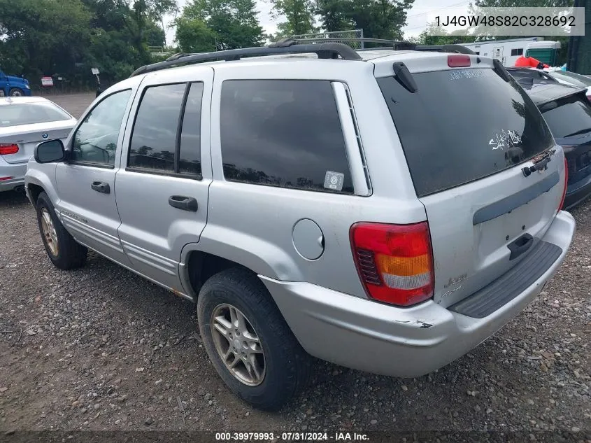 2002 Jeep Grand Cherokee Laredo VIN: 1J4GW48S82C328692 Lot: 39979993