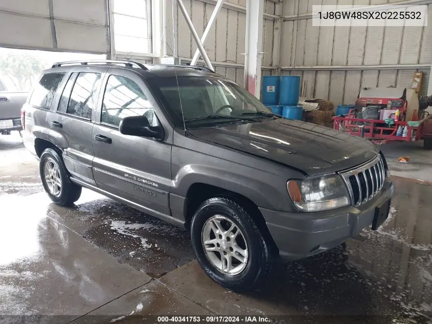 1J8GW48SX2C225532 2002 Jeep Grand Cherokee Laredo