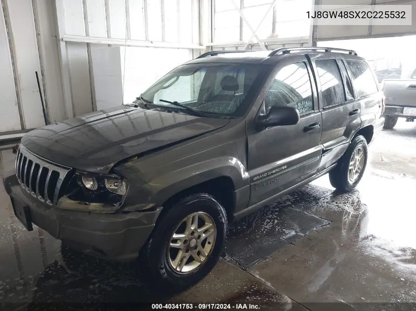 1J8GW48SX2C225532 2002 Jeep Grand Cherokee Laredo