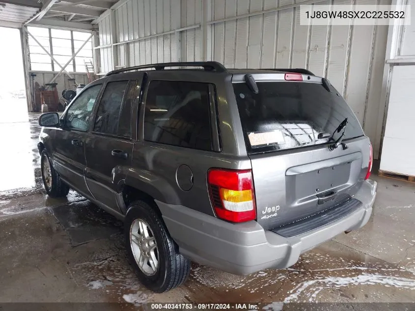 1J8GW48SX2C225532 2002 Jeep Grand Cherokee Laredo