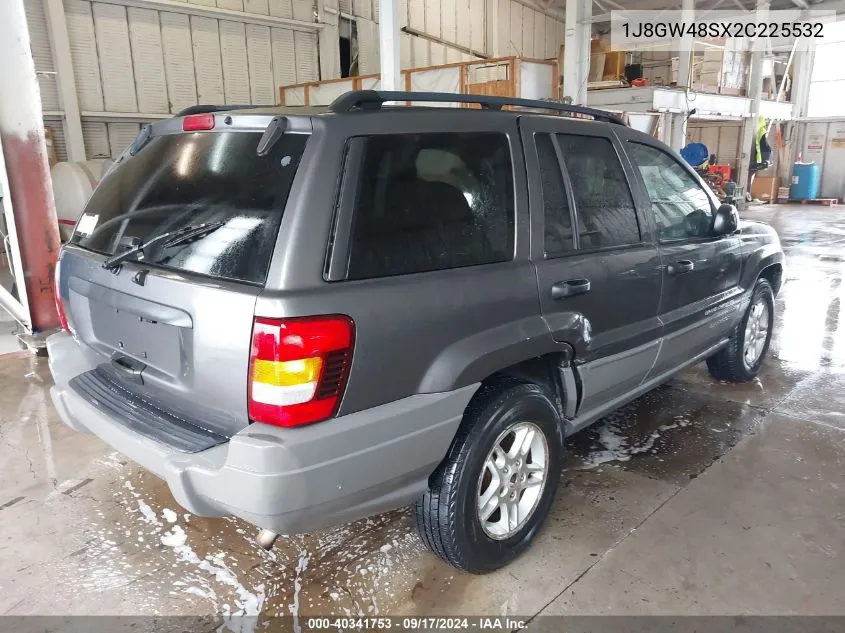 1J8GW48SX2C225532 2002 Jeep Grand Cherokee Laredo