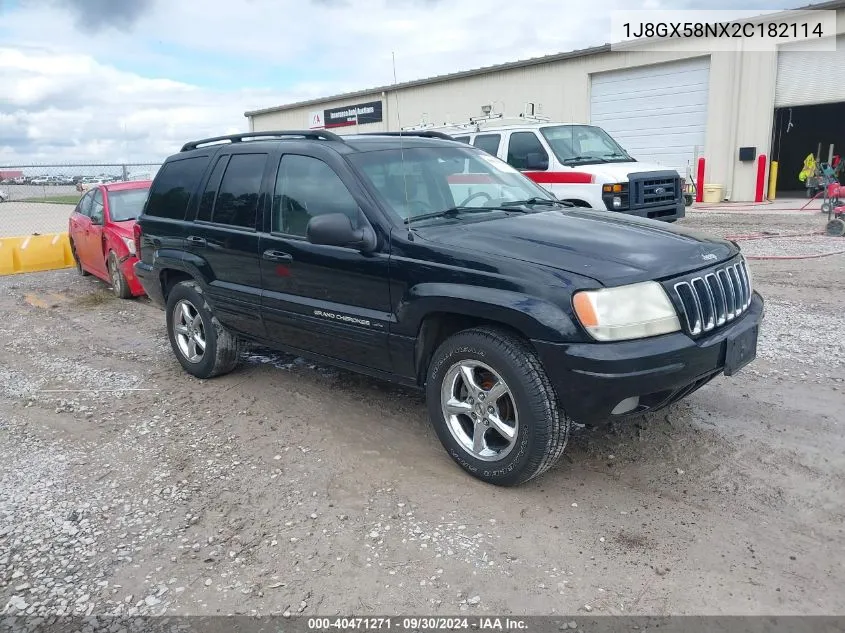 2002 Jeep Grand Cherokee Limited VIN: 1J8GX58NX2C182114 Lot: 40471271