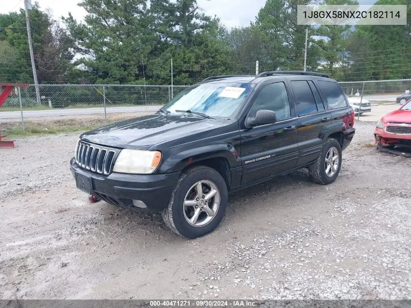 2002 Jeep Grand Cherokee Limited VIN: 1J8GX58NX2C182114 Lot: 40471271