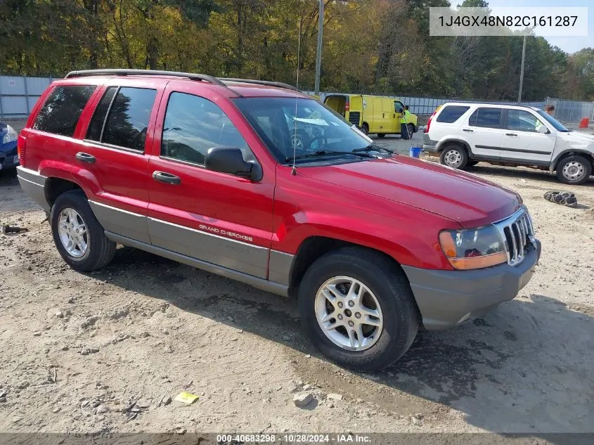 2002 Jeep Grand Cherokee Laredo VIN: 1J4GX48N82C161287 Lot: 40683298