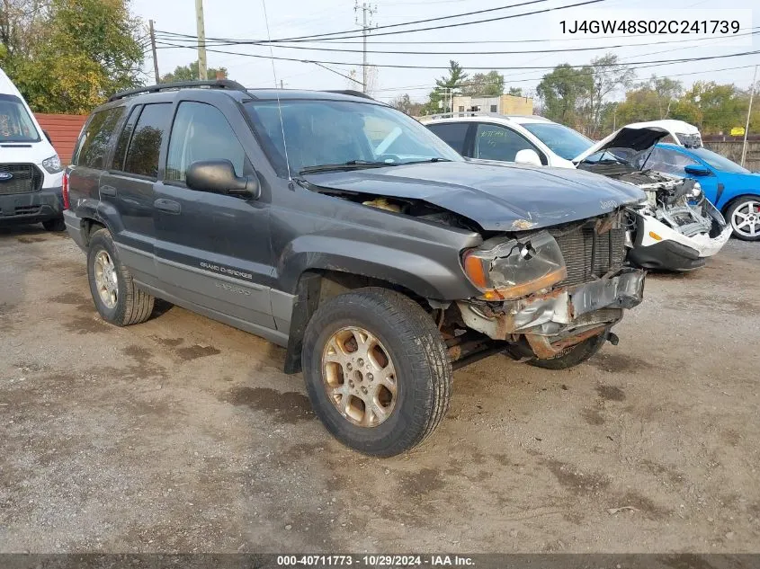 2002 Jeep Grand Cherokee Laredo VIN: 1J4GW48S02C241739 Lot: 40711773