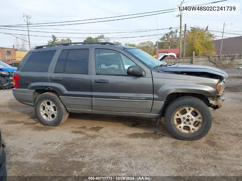 2002 Jeep Grand Cherokee Laredo VIN: 1J4GW48S02C241739 Lot: 40711773