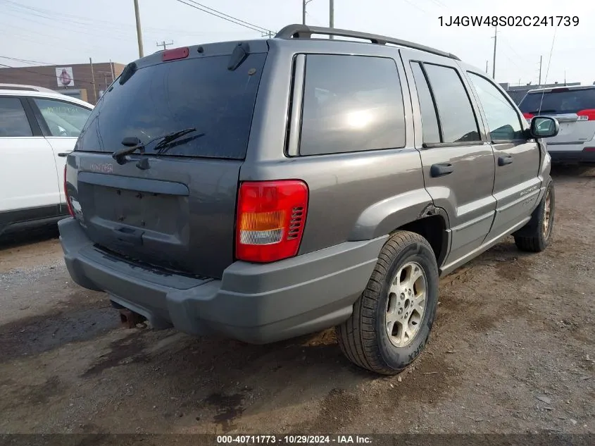 2002 Jeep Grand Cherokee Laredo VIN: 1J4GW48S02C241739 Lot: 40711773