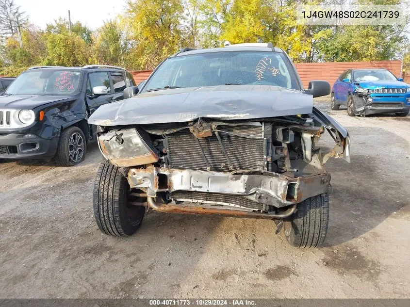 2002 Jeep Grand Cherokee Laredo VIN: 1J4GW48S02C241739 Lot: 40711773