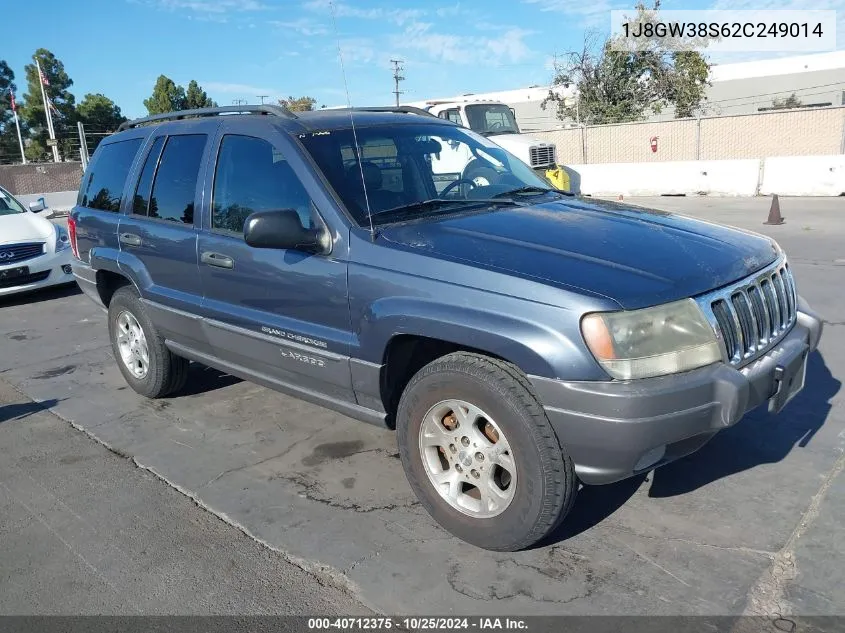 2002 Jeep Grand Cherokee Sport VIN: 1J8GW38S62C249014 Lot: 40712375