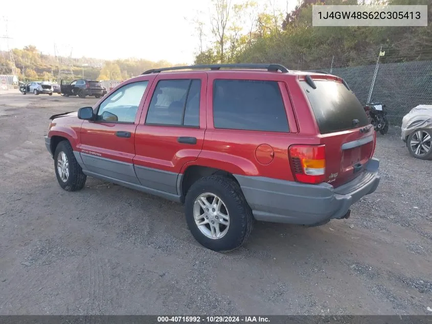 2002 Jeep Grand Cherokee Laredo VIN: 1J4GW48S62C305413 Lot: 40715992