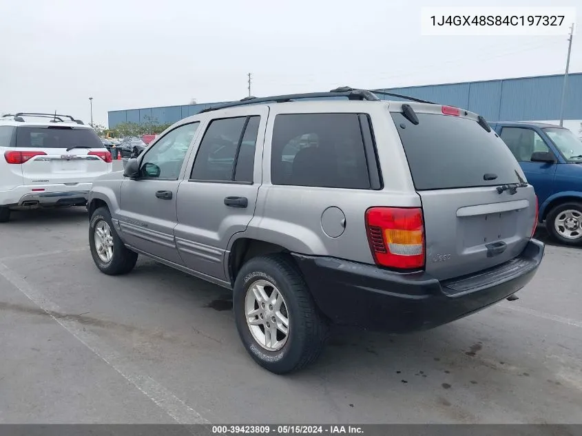 2004 Jeep Grand Cherokee Laredo VIN: 1J4GX48S84C197327 Lot: 39423809