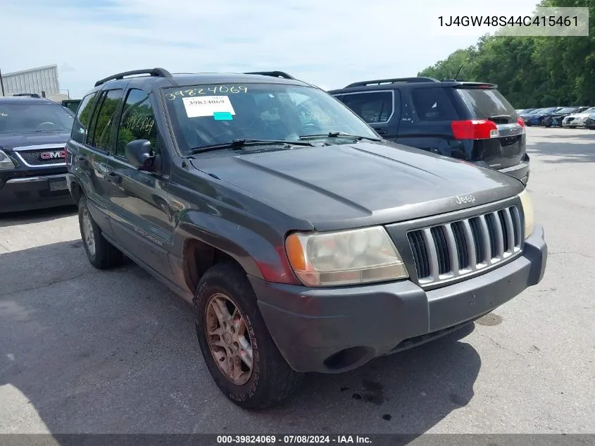 2004 Jeep Grand Cherokee Laredo VIN: 1J4GW48S44C415461 Lot: 39824069