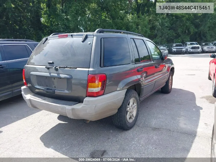 2004 Jeep Grand Cherokee Laredo VIN: 1J4GW48S44C415461 Lot: 39824069