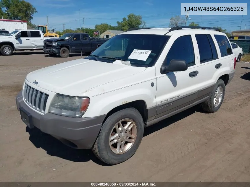 2004 Jeep Grand Cherokee Laredo VIN: 1J4GW48S64C266325 Lot: 40248358