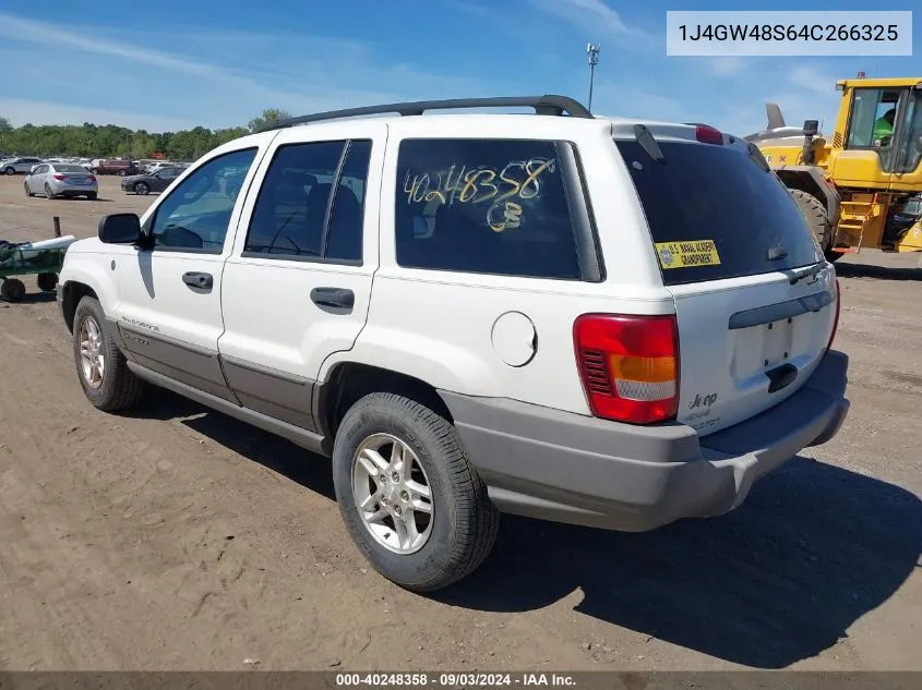 2004 Jeep Grand Cherokee Laredo VIN: 1J4GW48S64C266325 Lot: 40248358