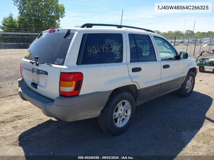 2004 Jeep Grand Cherokee Laredo VIN: 1J4GW48S64C266325 Lot: 40248358