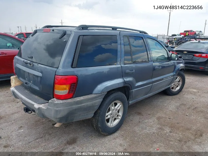 2004 Jeep Grand Cherokee Laredo VIN: 1J4GW48S14C223656 Lot: 40279816