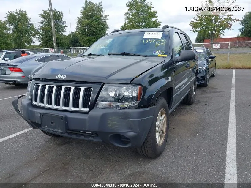 1J8GW48S44C367037 2004 Jeep Grand Cherokee Laredo/Columbia/Freedom