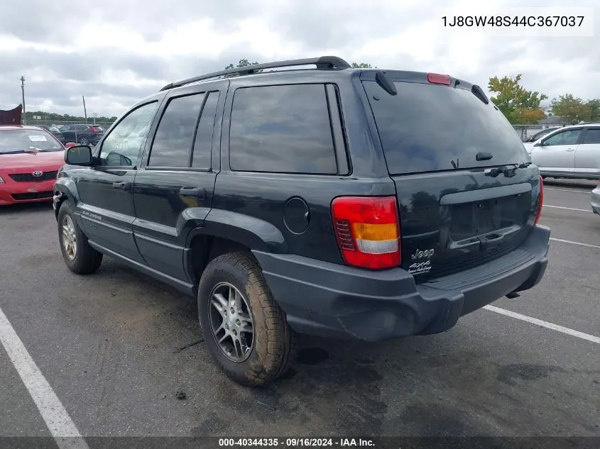 2004 Jeep Grand Cherokee Laredo/Columbia/Freedom VIN: 1J8GW48S44C367037 Lot: 40344335